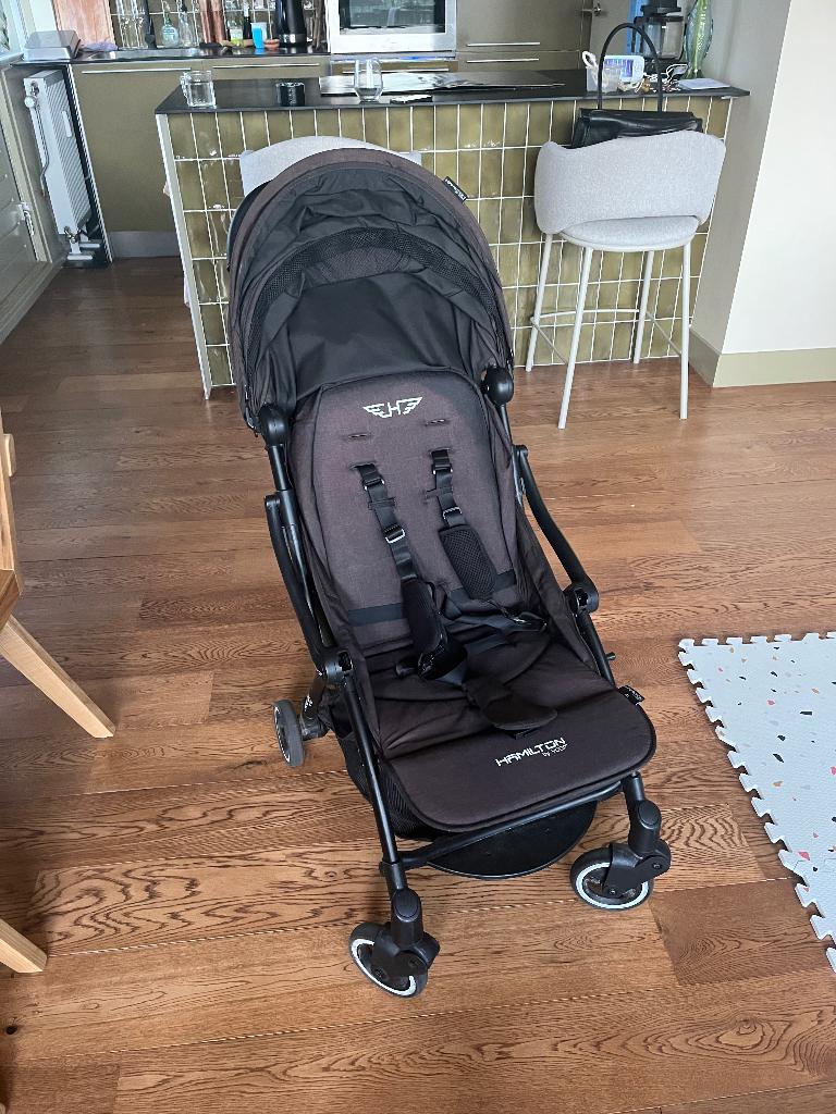 Buggy Hamilton R1 met reishoes, Kinderen en Baby's, Buggy's, Ophalen, Gebruikt, Overige merken, Verstelbare rugleuning