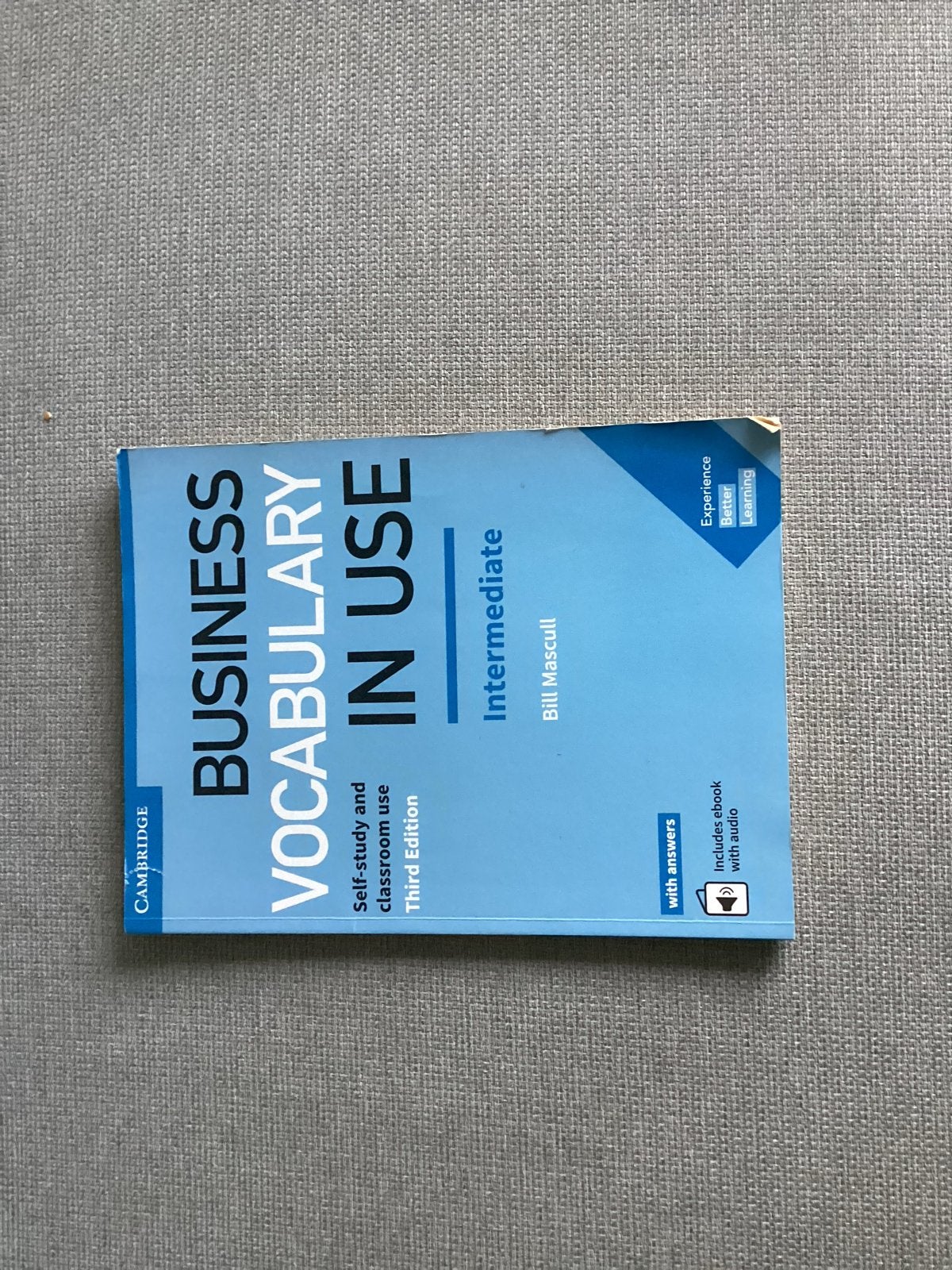Business Vocabulary in Use Intermediate - Bill Mascull, Ophalen of Verzenden, Zo goed als nieuw, Non-fictie