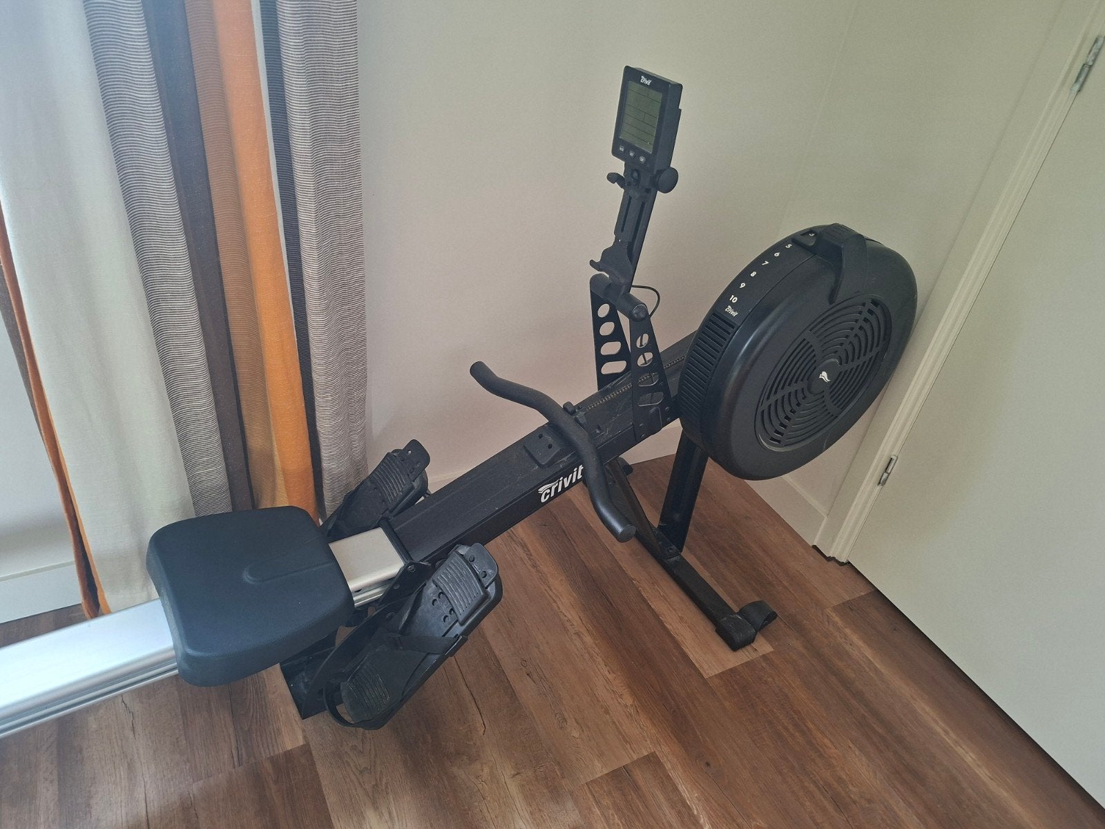 Crivit Roeitrainer, Sport en Fitness, Ophalen, Gebruikt, Armen, Metaal