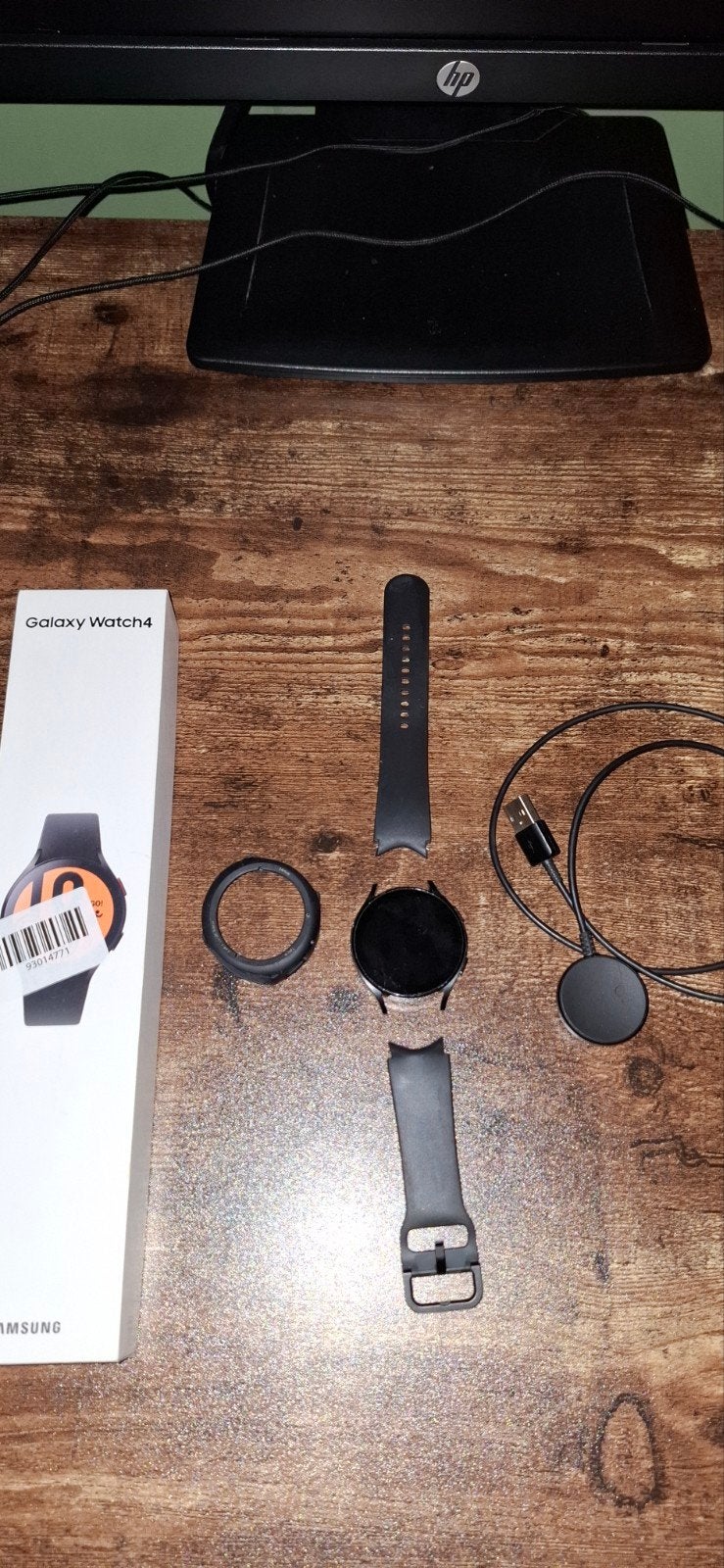 Samsung Galaxy Watch 4, Sieraden, Tassen en Uiterlijk, Smartwatches, Ophalen, Gebruikt, Zwart, Samsung