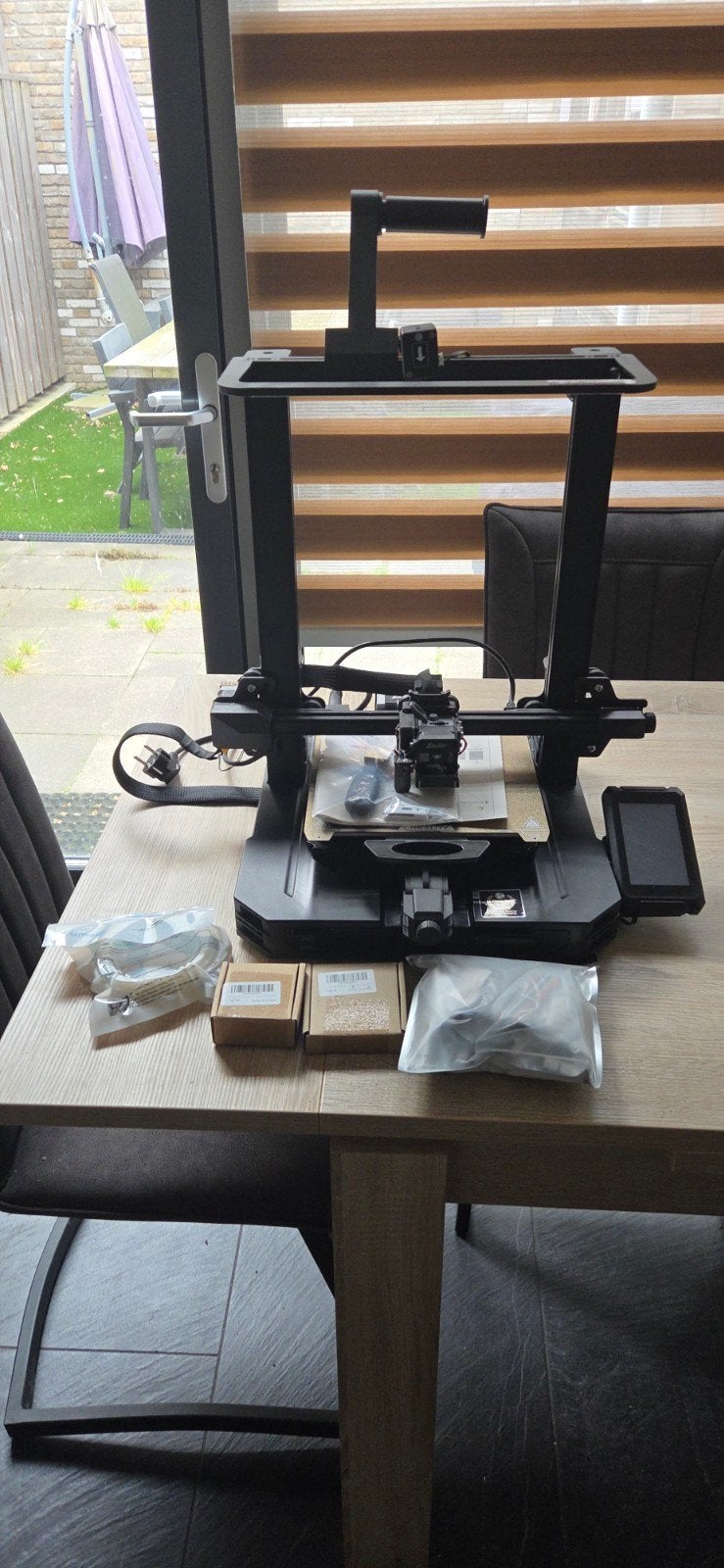Creality Ender 3 S1 Pro 3D-printer met rolletje fillament, Computers en Software, 3D Printers, Ophalen, Zo goed als nieuw, Filament