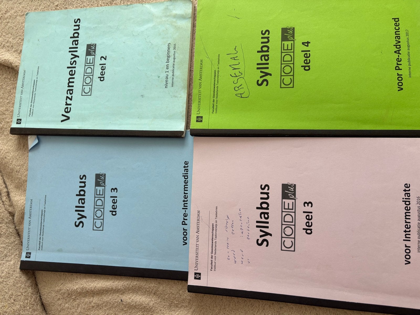 Syllabus CODE plus deel 2, 3 en 4 Universiteit van Amsterdam, Boeken, Ophalen, Gelezen, WO