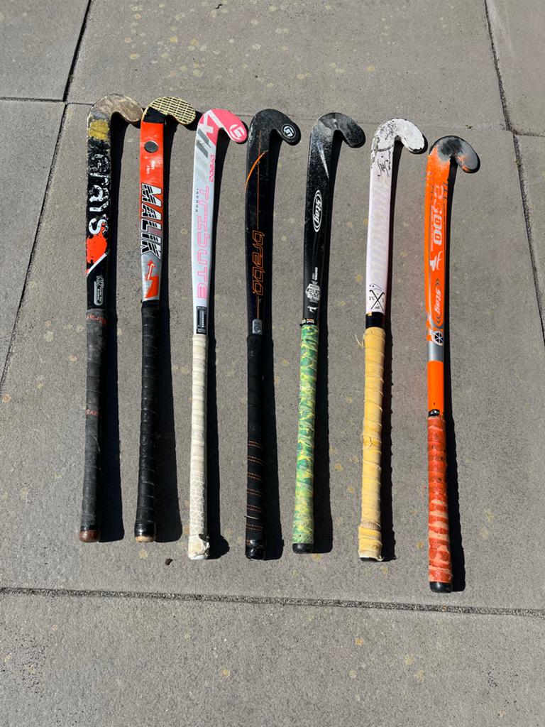 Diverse hockey sticks - Grays, Malik, Brabo, Stag, Ophalen of Verzenden, Gebruikt, Stick