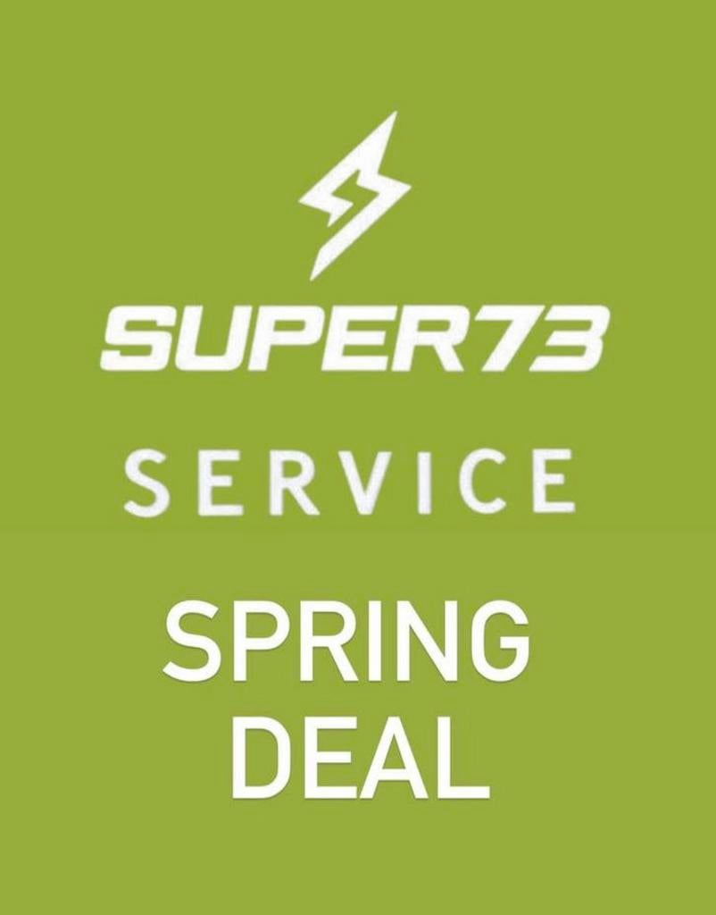 Spring Deal Super73 onderhoudsbeurt / maintenance, Ophalen, Nieuw