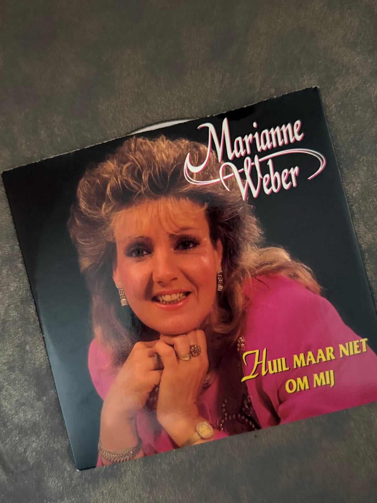 Marianne Weber - Huil Maar Niet Om Mij, Cd's en Dvd's, Gebruikt, Ophalen of Verzenden, Levenslied of Smartlap, 12 inch