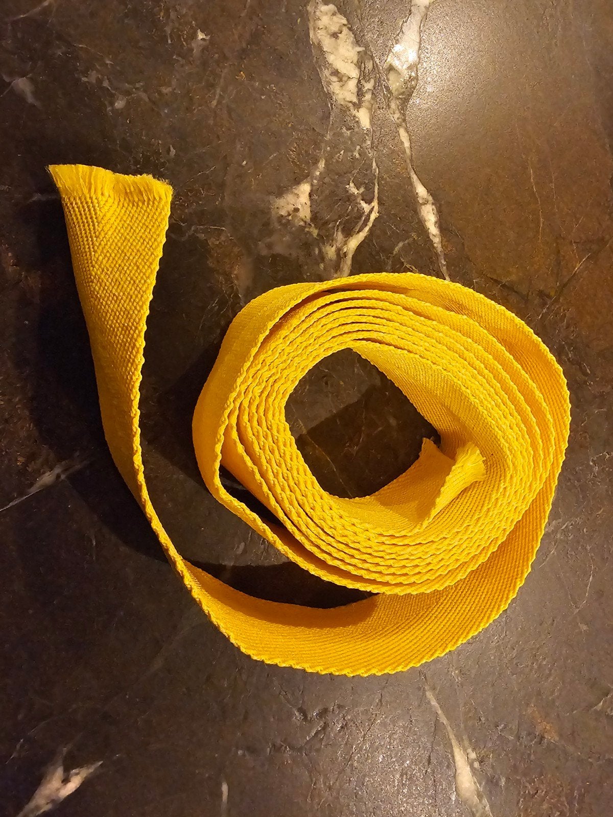 Nieuwe Gele Band Judo/Karate - 2.05m, Ophalen of Verzenden, Nieuw, Judo, Vechtsportmateriaal