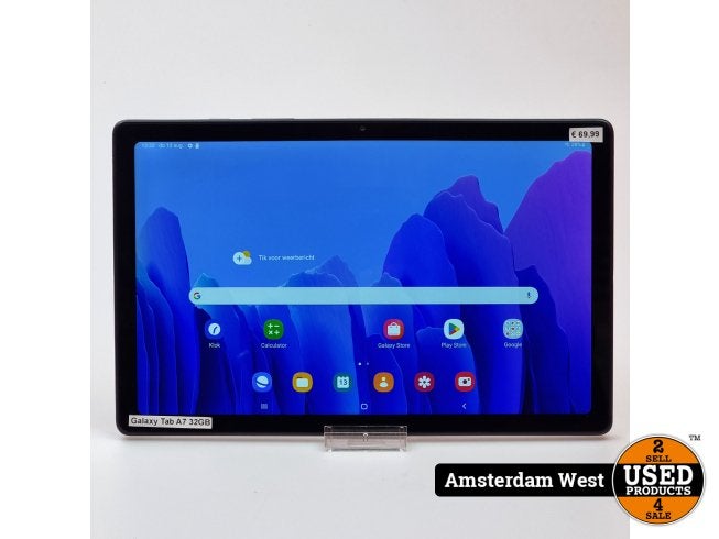 Samsung Galaxy Tab A7 32GB Wifi Grijs | Nette Staat, Computers en Software, Android Tablets, Samsung, Zo goed als nieuw, Support@Samsung.com