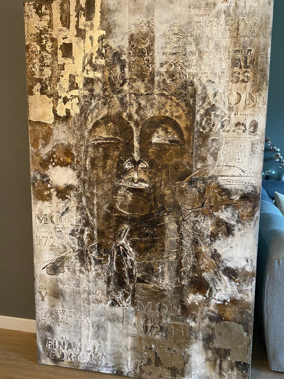 Schilderij 120x200