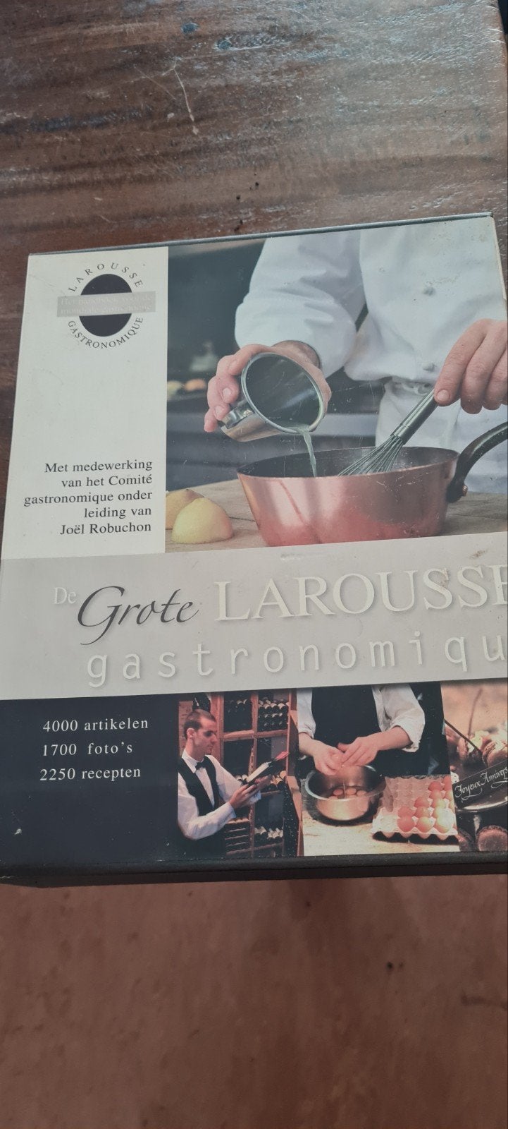 De Grote Larousse Gastronomique - Kookboek, Boeken, Kookboeken, Gelezen, Joël Robuchon, Overige gebieden, Tapas, Hapjes en Dim Sum
