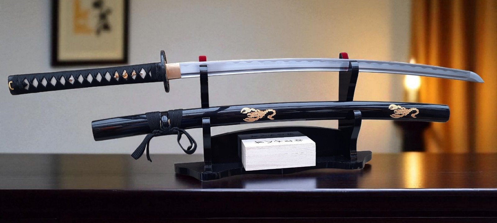 Scherp katana zwaard, samurai zwaarden, sabel, mes, dolk

Sc, Verzamelen, Ophalen of Verzenden, Overige soorten, Azië, Zwaard of Sabel