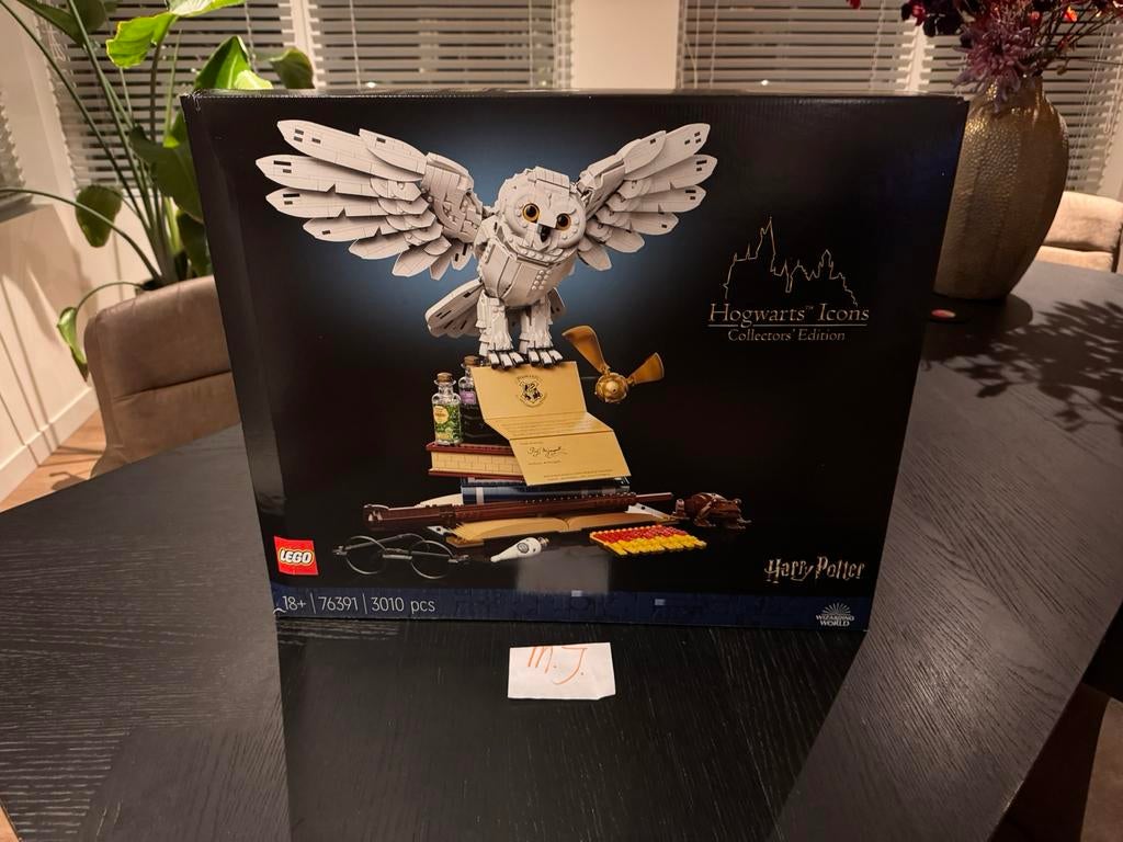 Lego 76391 Zweinstein Iconen - verzamelobjecten, Lego, Ophalen of Verzenden, Complete set, Ongeopend/sealed