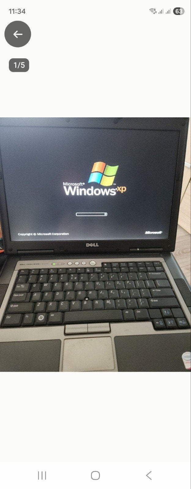 Dell laptop xp werk nog, Computers en Software, Windows Laptops, Ophalen, 15 inch
