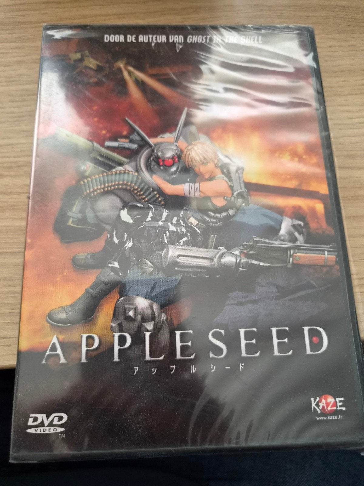 Appleseed DVD - Anime film van de Ghost in the Shell auteur, Ophalen of Verzenden