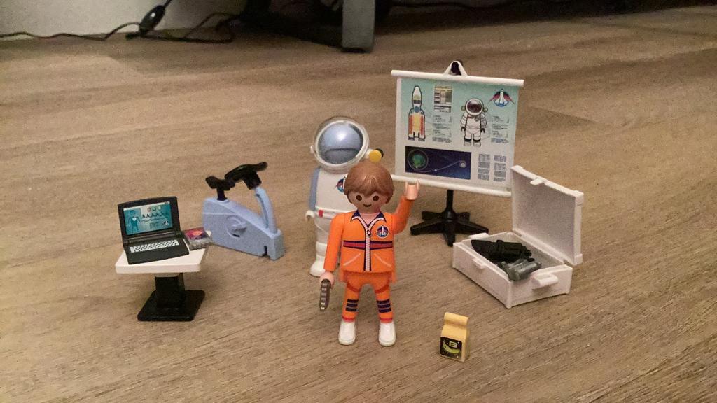 Playmobil ruimtevaarttraining, Ophalen, Zo goed als nieuw