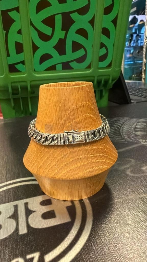 BUDDHA TO BUDDHA ARMBAND TYPE J157 E ESTHER XS 19 CM €279,95, Ophalen of Verzenden, Zo goed als nieuw, Zilver, Zilver