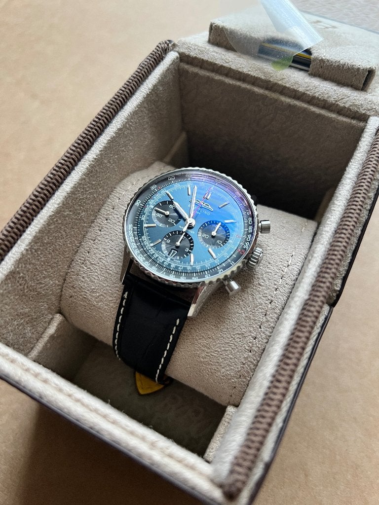 Breitling NAVITIMER B01 CHRONOGRAPH 41 Nieuw 2026, Ophalen, Leer, Staal, Breitling