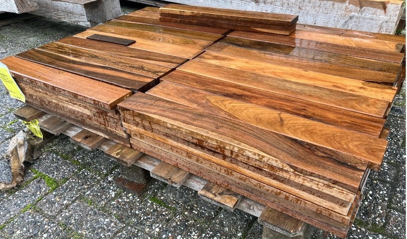 Ipe vlonderplank 2.1x9x65cm, Tuin en Terras, Ophalen of Verzenden, Nieuw, Hout