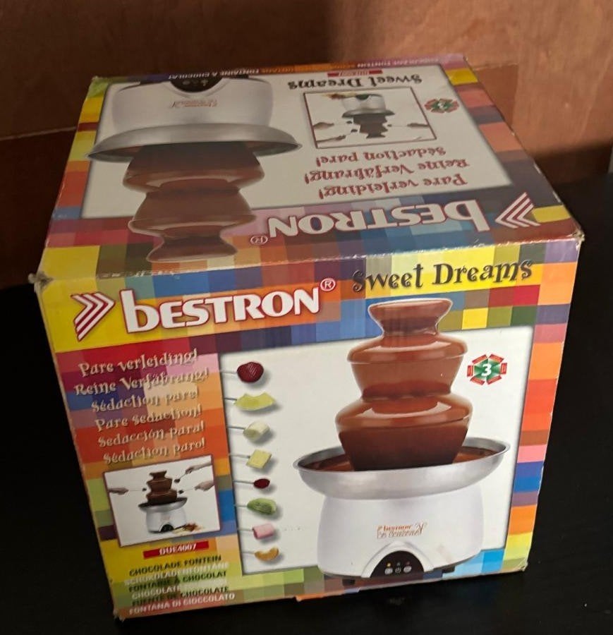 Bestron Chocoladefontein, Ophalen, Overige typen, Zo goed als nieuw, Meerkleurig
