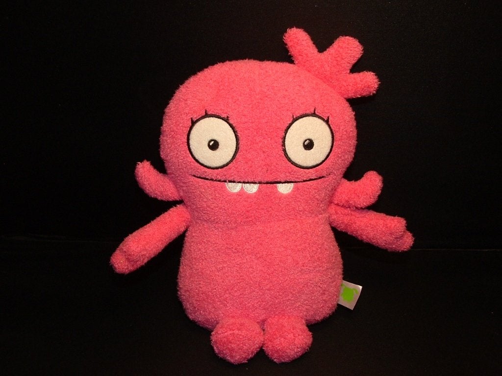 HASBRO UGLY DOLLS POPJE ZACHTE BADSTOF ROZE MET ZWA, Ophalen of Verzenden, Nieuw, Overige typen
