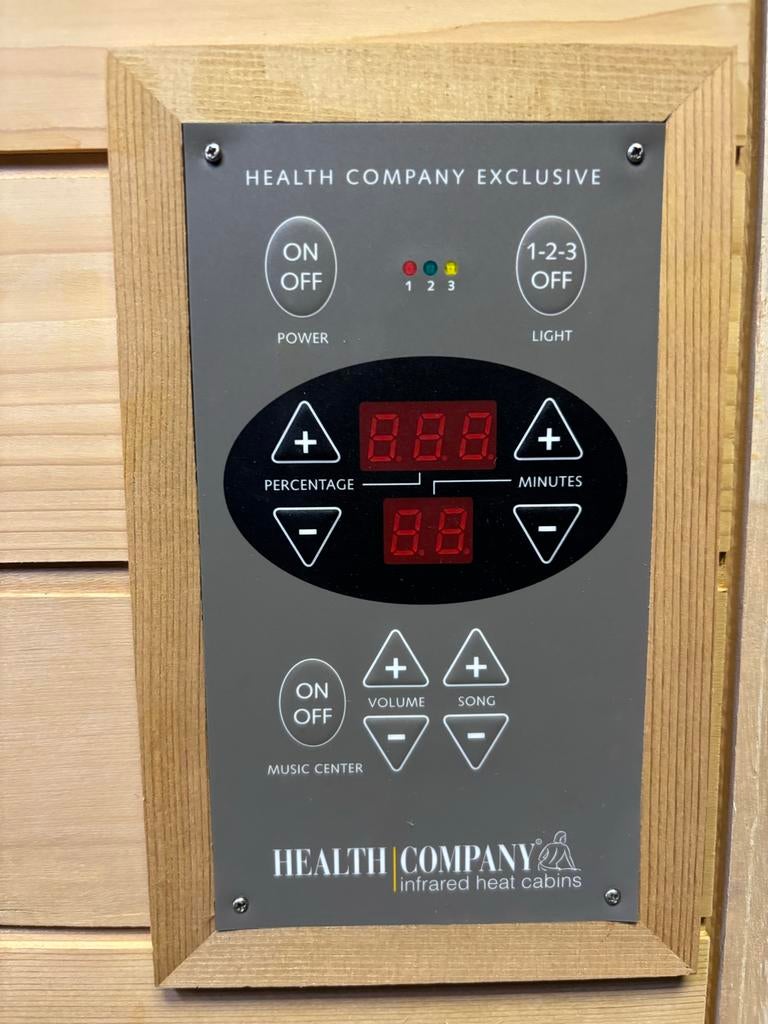 2-persoons Infrarood sauna van Health Company, Ophalen, Gebruikt, Overige typen