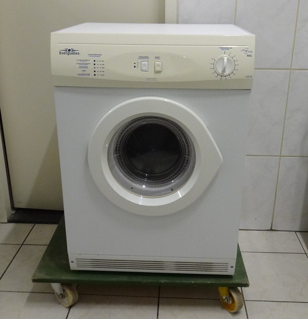 Everglades L4016 Wasdroger, Ophalen, Zo goed als nieuw, Luchtafvoer, 85 tot 90 cm