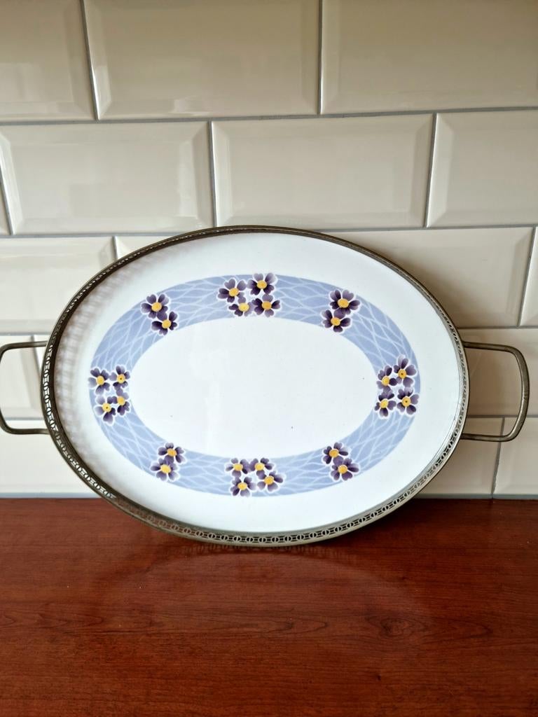 Art deco dienblad, Huis en Inrichting, Gebruikt, Overige typen, Ophalen of Verzenden, Overige stijlen
