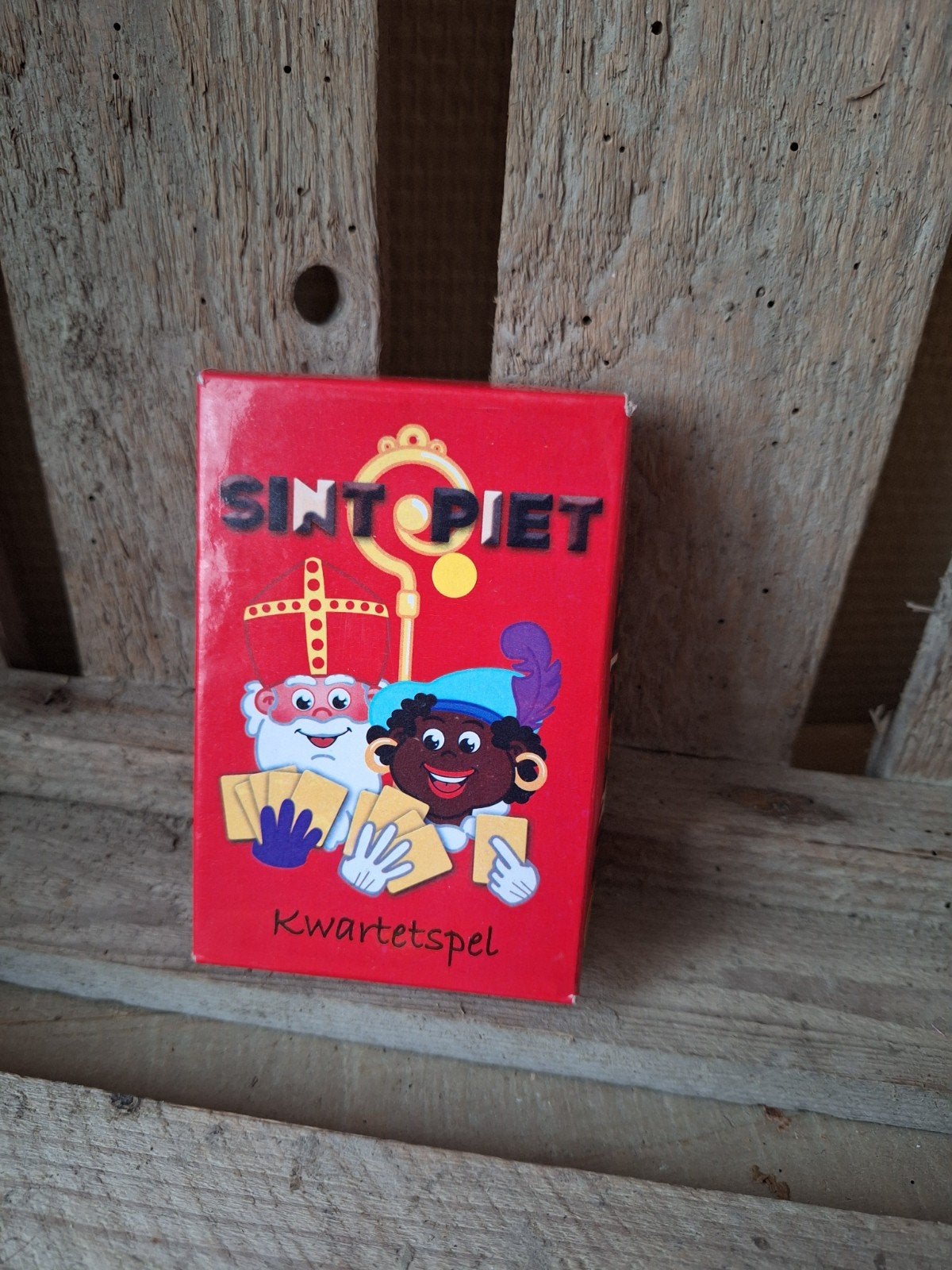 Sint & Piet Kwintetspel - Leuk voor de feestdagen!, Vijf spelers of meer, Ophalen of Verzenden, Gebruikt, MJORC
