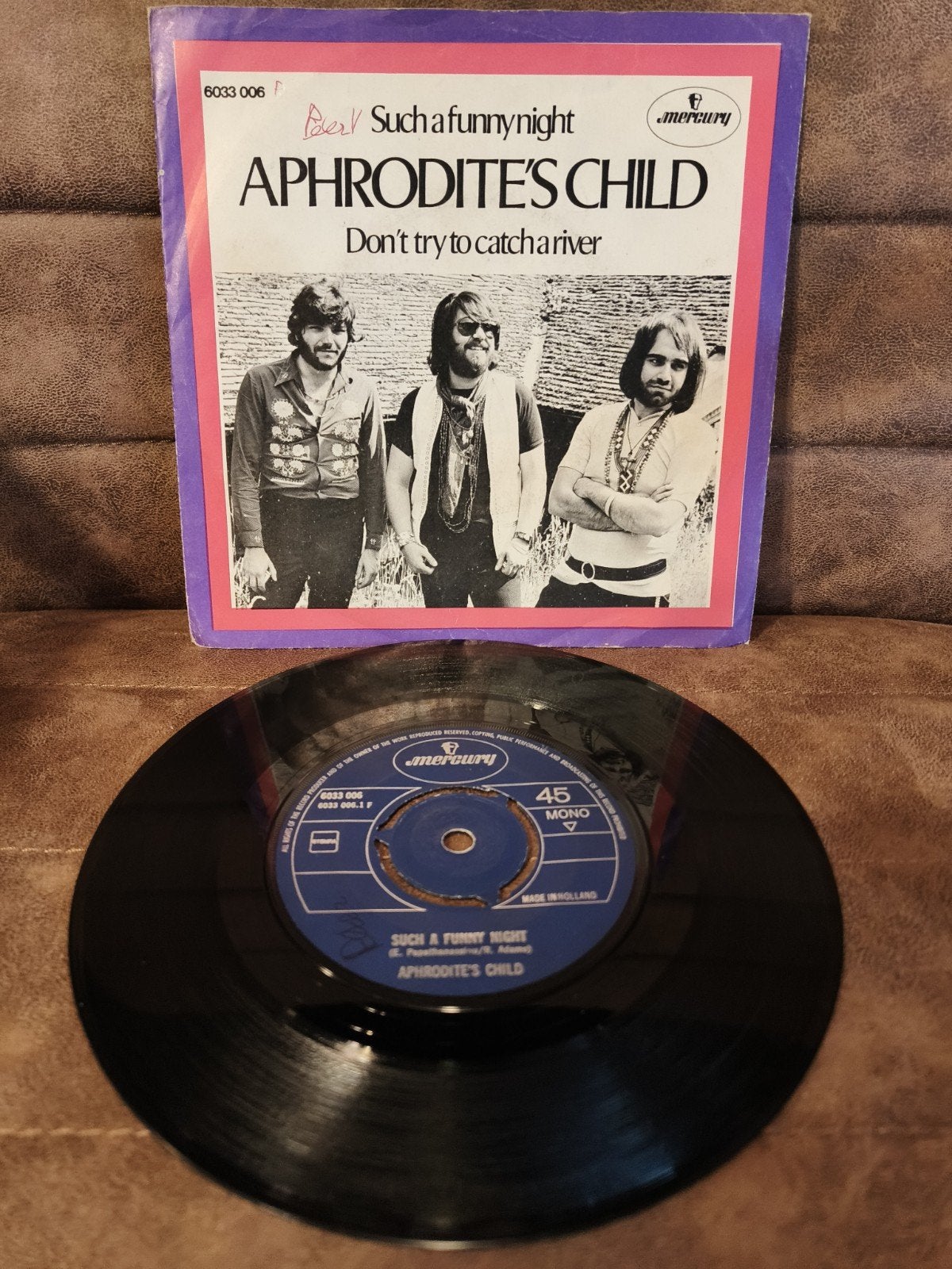 Aphrodite's Child -Such a Funny Night / Don't Try to Catch a, Gebruikt, 7 inch, Pop, EP
