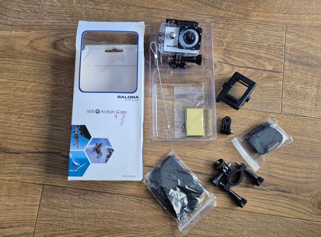 Salora Wifi Action Cam - Nieuw in doos, Ophalen, Nieuw, Overige merken