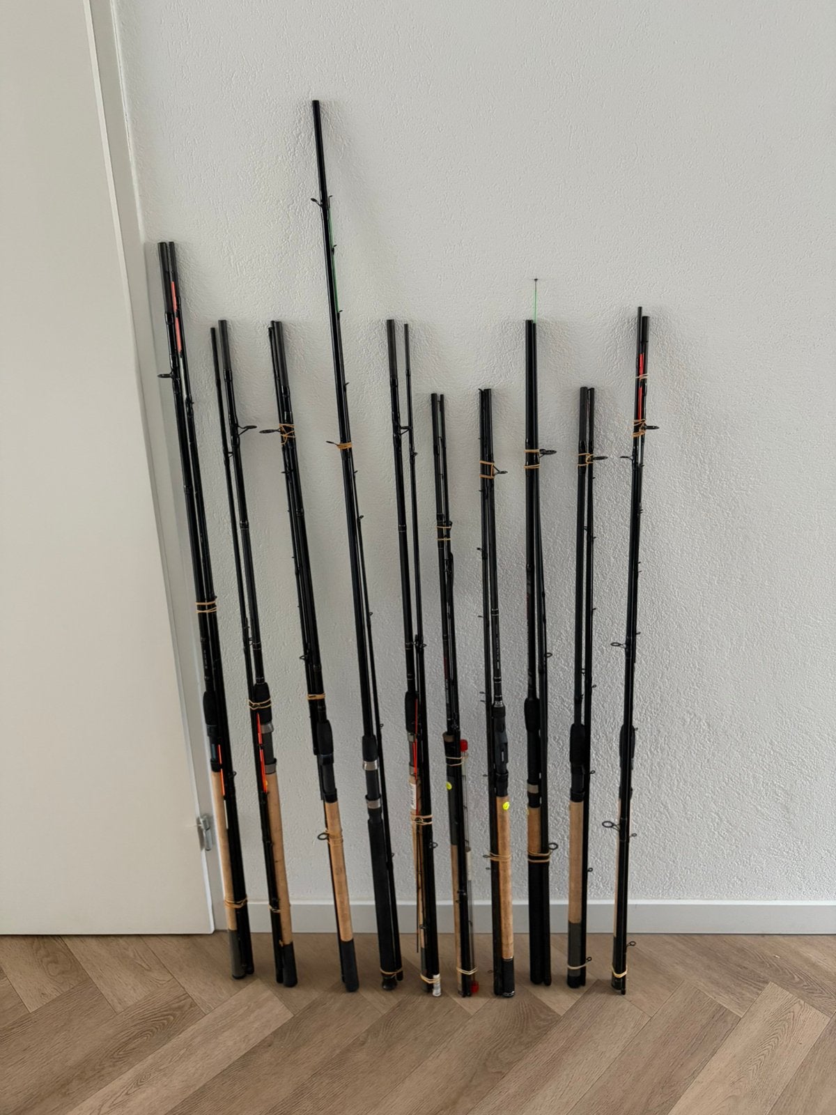 10 x feeder hengels, Ophalen of Verzenden, Nieuw, Werphengel