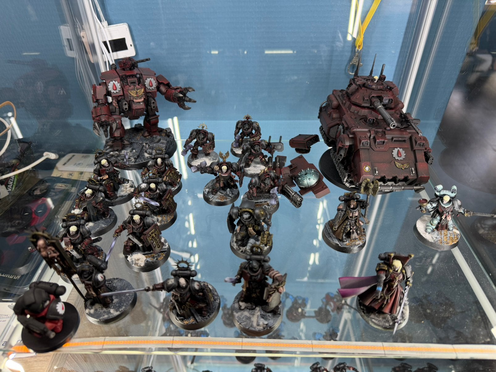 Warhammer 40k flesh tearers army pro painted blood angels, Ophalen, Figuurtje(s), Geverfd, Warhammer 40000