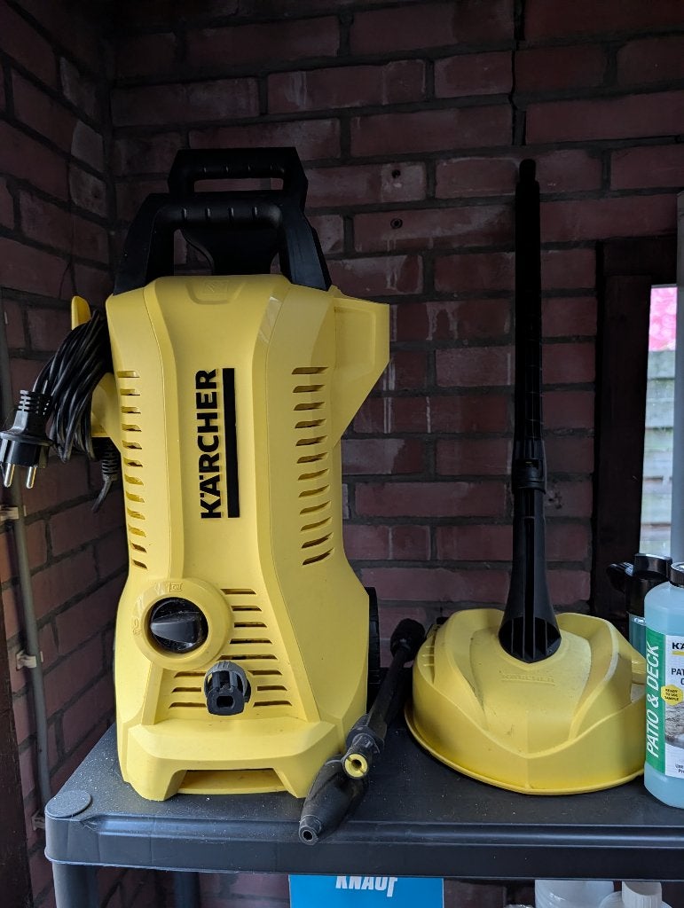 Kärcher K2 Power Control Hogedrukreiniger + Terrasreiniger, Ophalen, Gebruikt, Elektrisch, Karcher K2