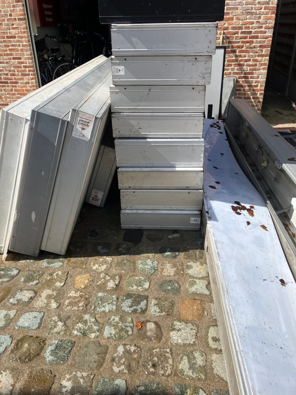 Lichtbakken te koop, Verzamelen, Ophalen, Zo goed als nieuw, Reclamebord