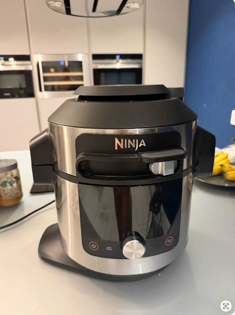 Ninja Foodi 14-in-1 Multicooker OL750EU, Witgoed en Apparatuur, Airfryers, Ophalen, Zo goed als nieuw, Airfryer XL