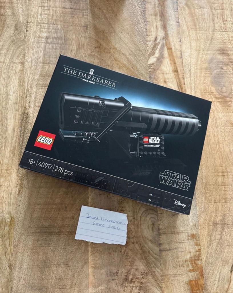 40917 lego darksaber star wars, Ophalen of Verzenden, Nieuw