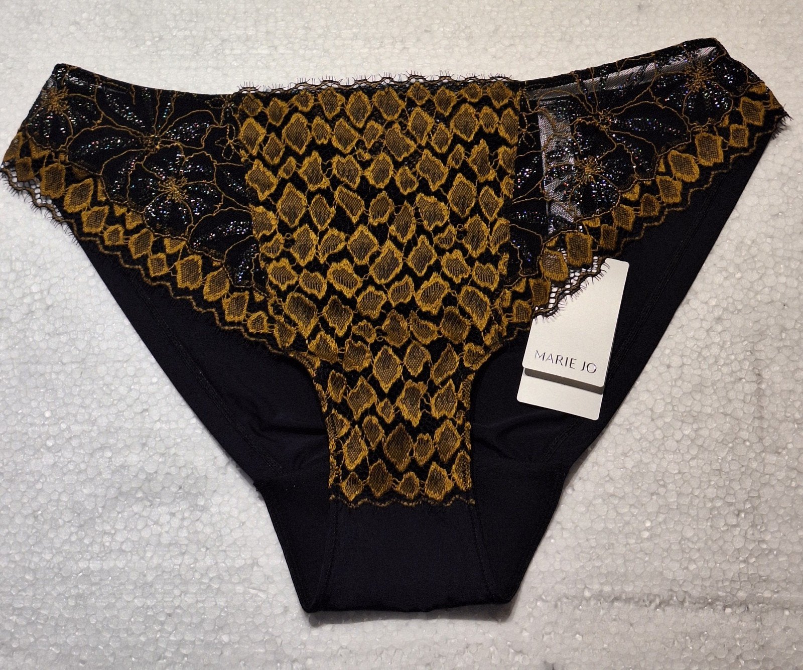 Sexy zwarte slip van Marie Jo maat XL (44), Kleding | Dames, Ondergoed en Lingerie, Marie Jo, Verzenden, Zwart, Slip