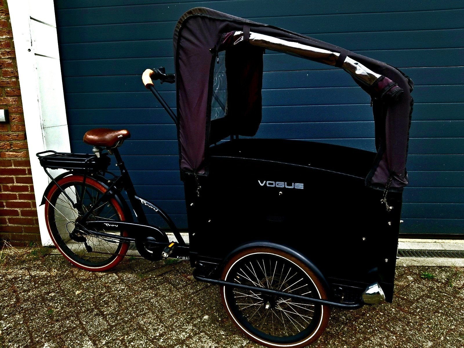 MOOIE elektrische bakfiets 4 pers of Hond, Fietsen en Brommers, Ophalen, Zo goed als nieuw, 4 kinderen of meer