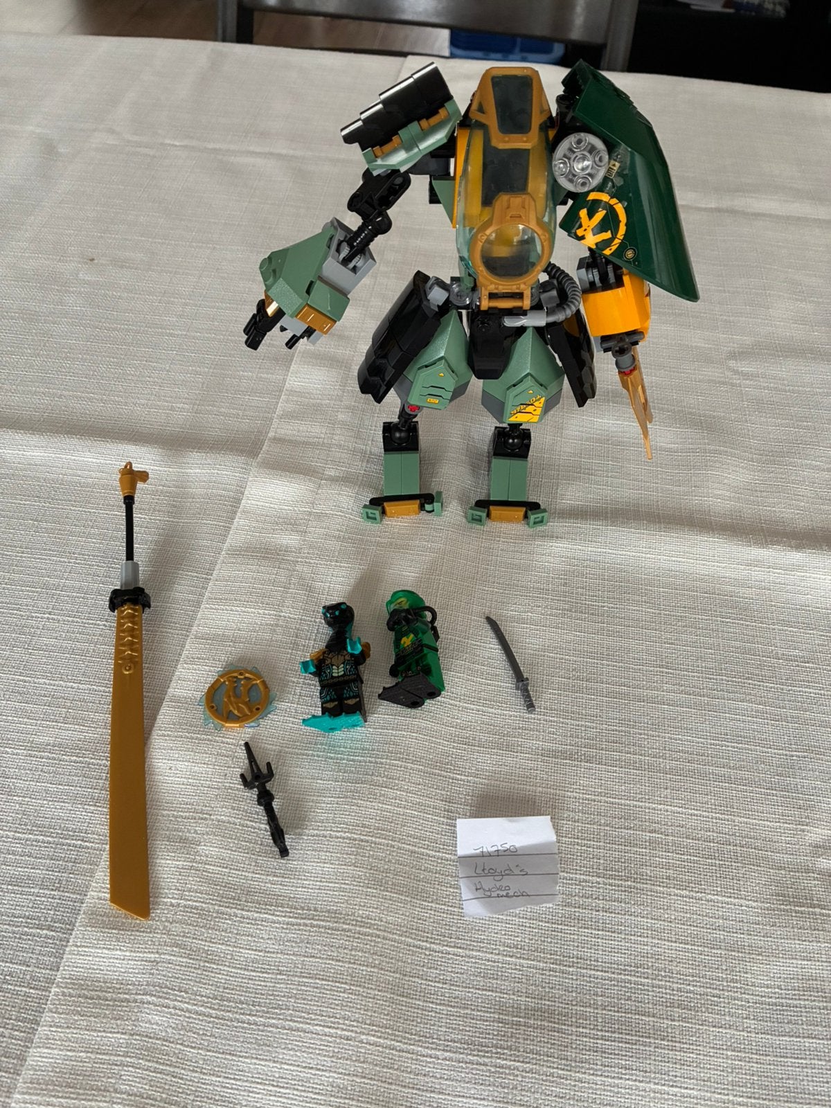 Lego 71750 Lloyd's Hydro Mech, Gebruikt, Lego, Ophalen of Verzenden, Compleet