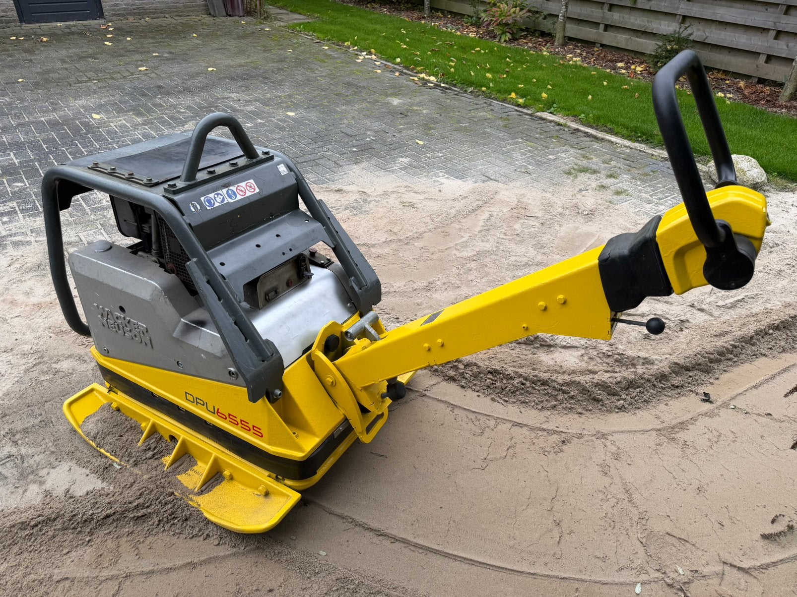Trilplaat te huur 3 tons, Ophalen, Gebruikt