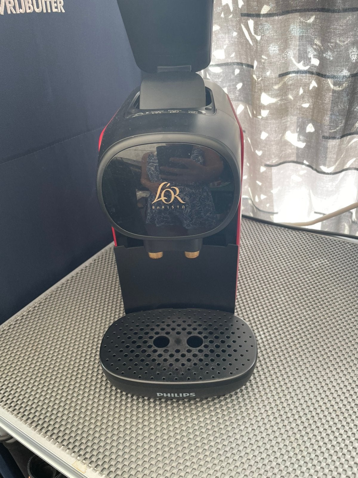 Philips L'OR Barista LM9012/55 koffiecupmachine, Witgoed en Apparatuur, Koffiezetapparaten, Ophalen, Koffiemachine, Zo goed als nieuw