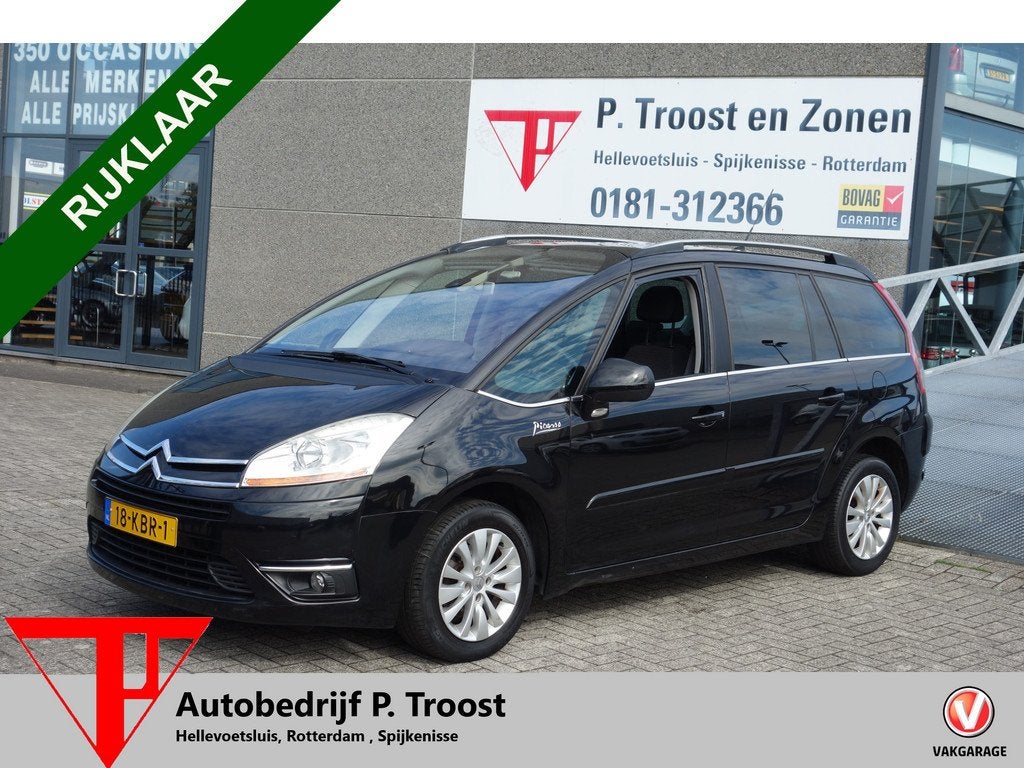 Citroën Grand C4 Picasso 1.6 VTi Dynamique HANDELSPRIJS/MEE, Auto's, Voorwielaandrijving, Stof, Gebruikt, Zwart