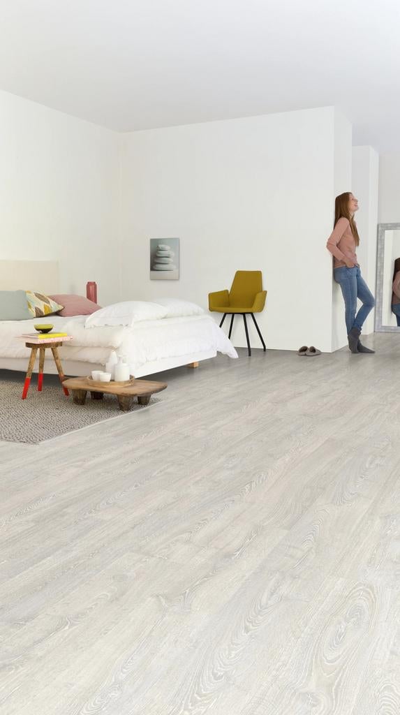 Quickstep Laminaat. 85m2, Ophalen of Verzenden, Zo goed als nieuw, Grijs, Laminaat