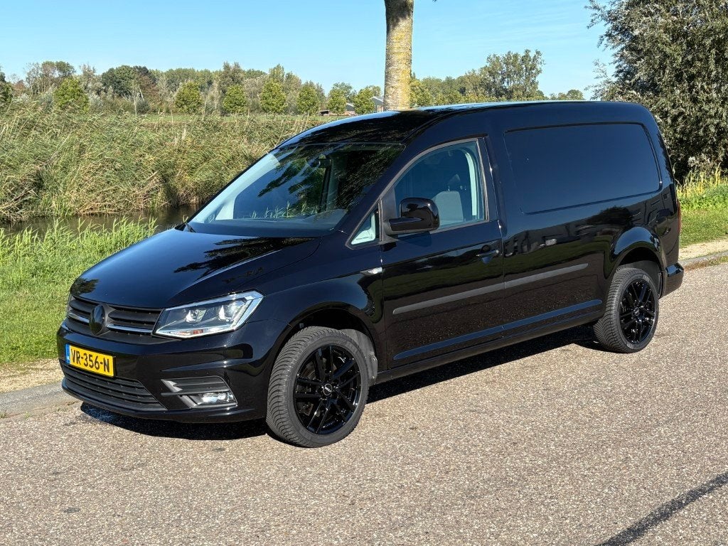 Volkswagen Caddy Maxi - Rouwauto (Instra), Auto's, Stof, Zwart, Zwart, Xenon verlichting