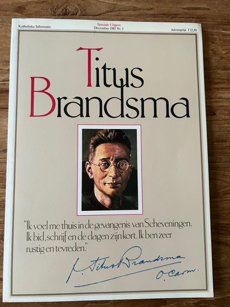 Titus Brandsma: Toespraken rond de Zaligverklaring 1985, Ophalen of Verzenden, Zo goed als nieuw