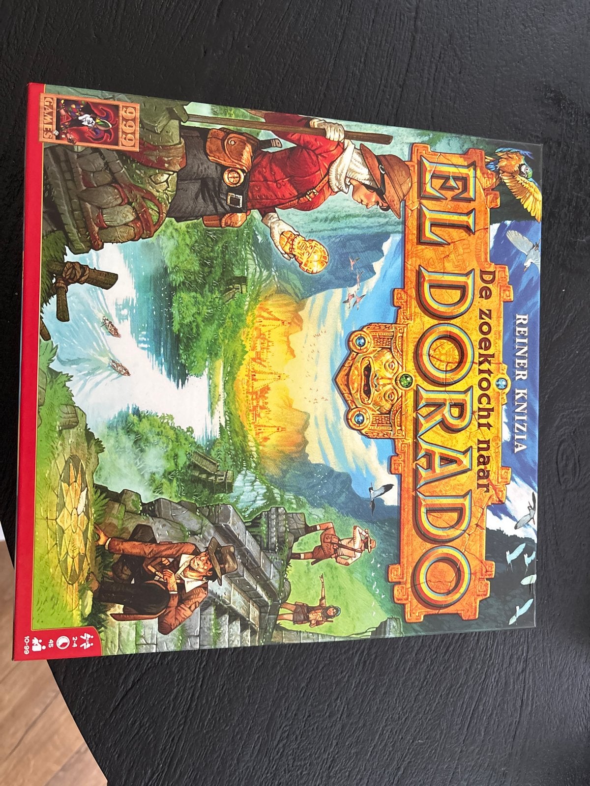 De Zoektocht naar El Dorado bordspel, Hobby en Vrije tijd, Gezelschapsspellen | Bordspellen, Drie of vier spelers, Ophalen of Verzenden