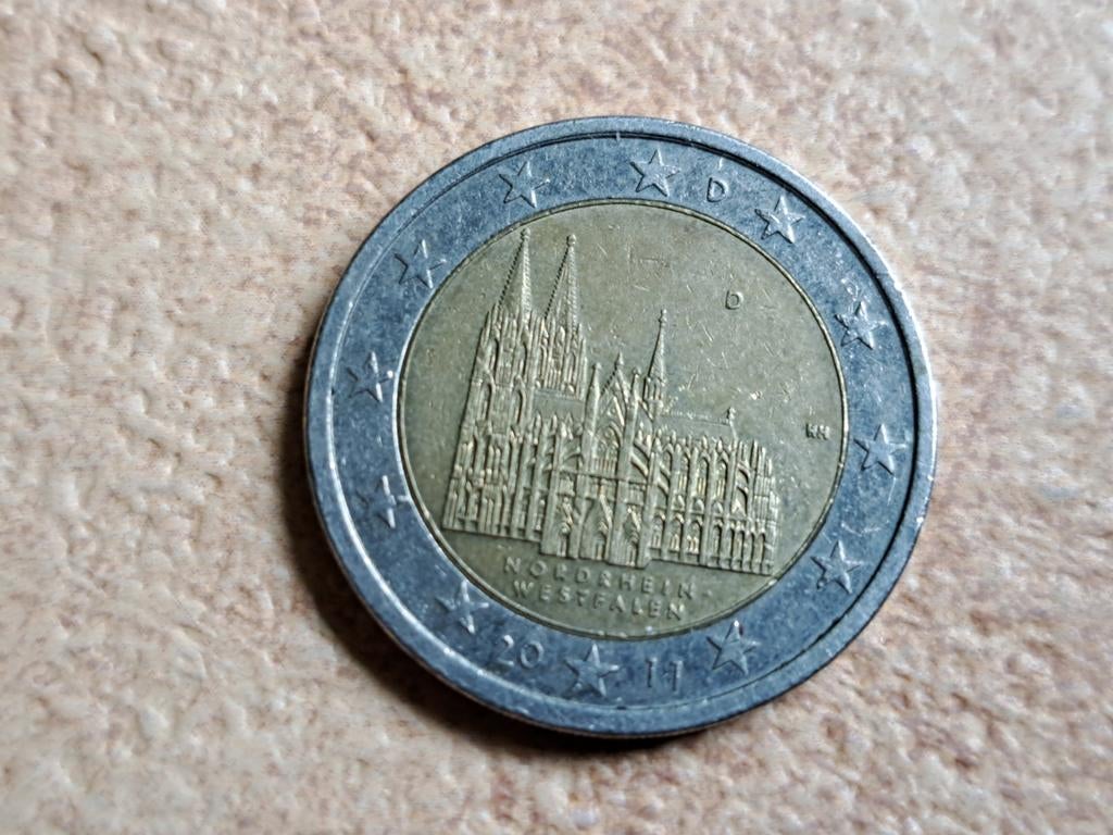 2 euro cc Duitsland 2011 Dom van Keulen (D), Ophalen of Verzenden, Duitsland, 2 euro