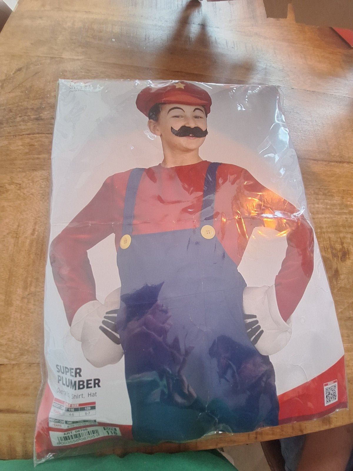Mario pak kostuum, Ophalen of Verzenden, Nieuw, Maat 46 (S) of kleiner, Kleding