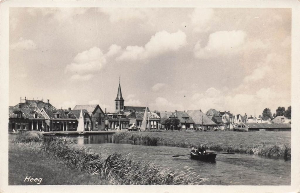 703-024-021 Heeg, Verzenden, Voor 1920, Friesland