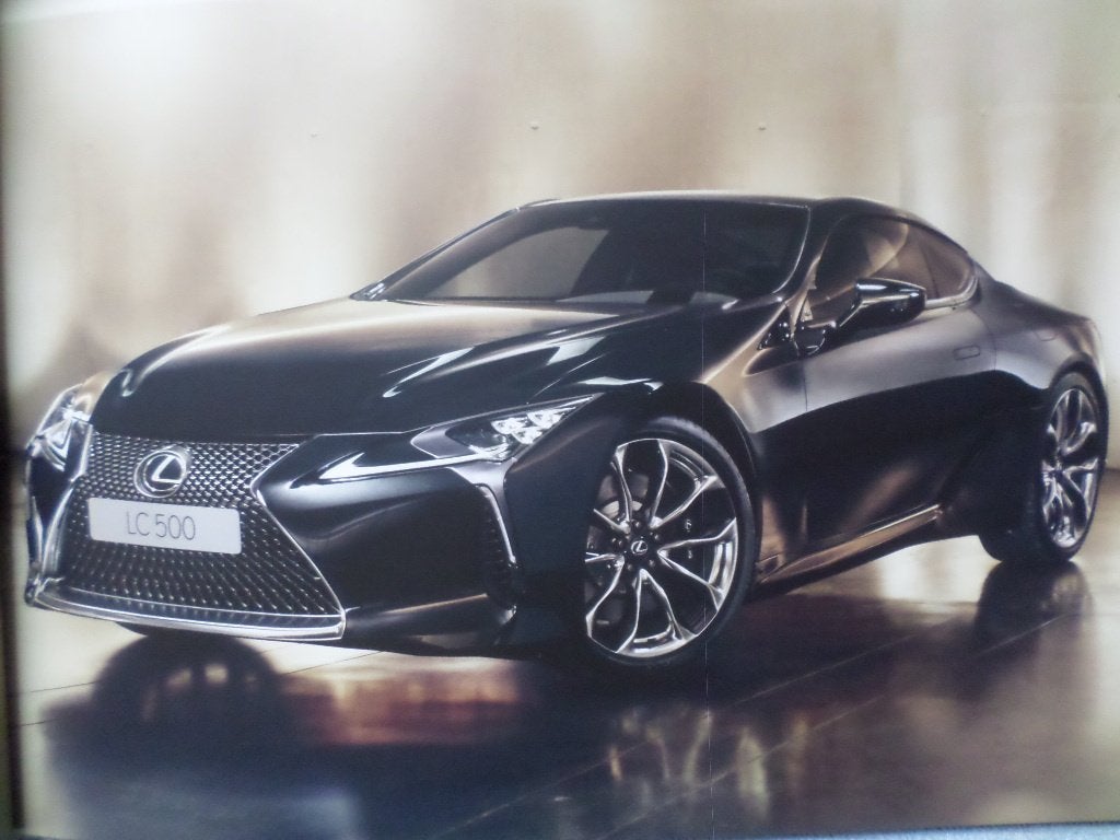 Lexus LC 500 Brochure, Ophalen of Verzenden, Zo goed als nieuw, Overige merken