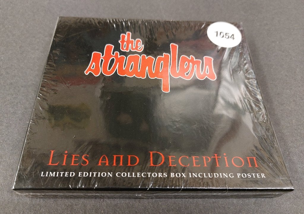 The Stranglers BOX CDSINGLE + POSTER Lies deception GESEALED, Ophalen of Verzenden, Nieuw in verpakking, Rock en Metal, Speciale editie